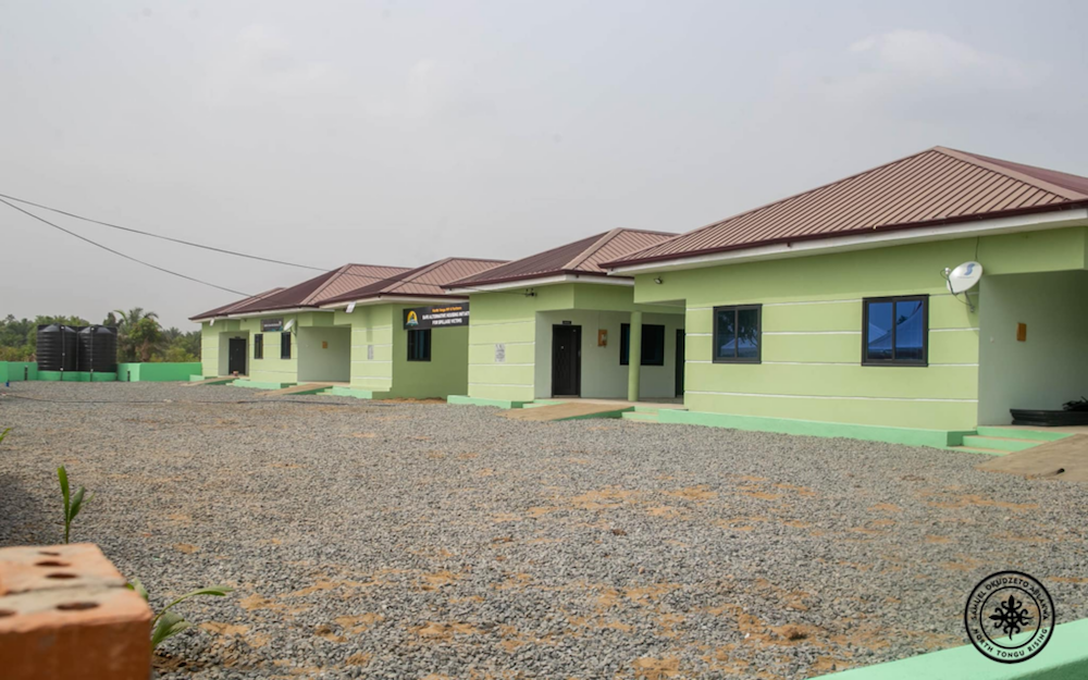 Second housing project for victims of Akosombo dam spillage commissioned