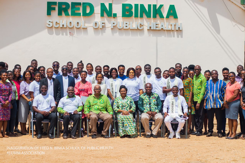 Fred Newton Binka School of Public Health, UHAS Alumni Association inaugurated