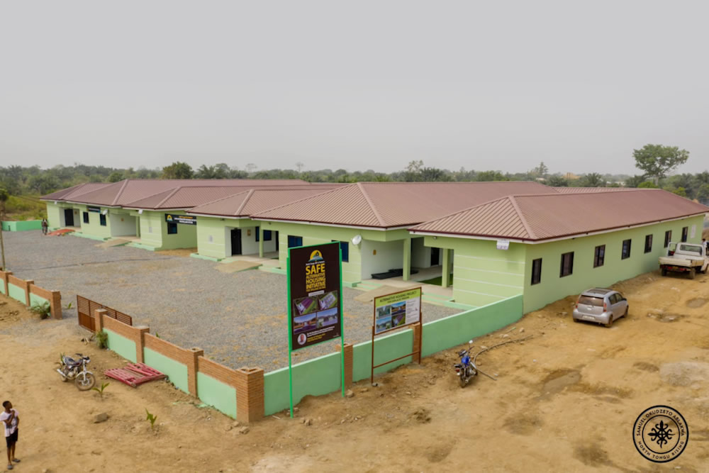 Second housing project for victims of Akosombo dam spillage commissioned